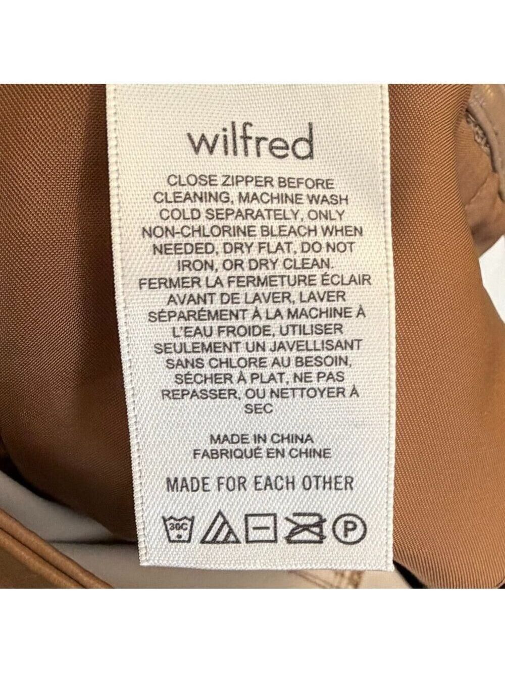 Aritzia Wilfred The Melina Cropped Leather Pants - Picture 10 of 11